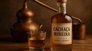 cachaça envelhecida em barris