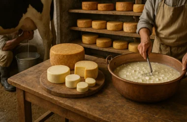 O passo a passo da produção do queijo artesanal com leite cru da Serra da Canastra