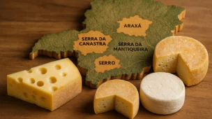 As divisões das regiões produtoras de queijo em Minas Gerais