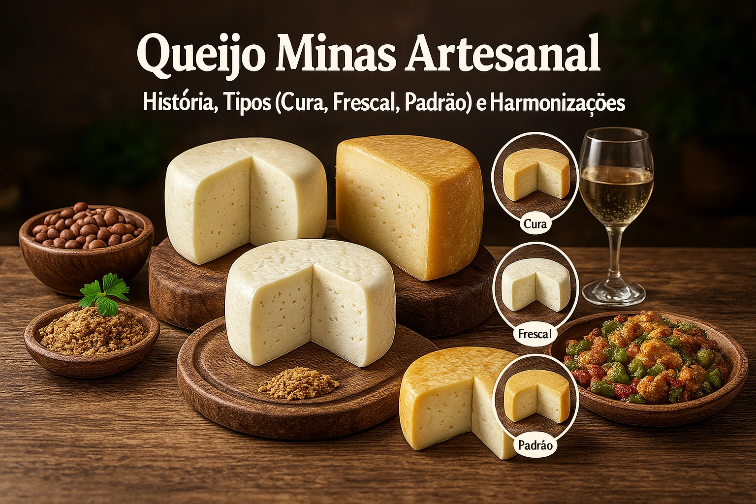 Queijo Minas Artesanal: Tipos, História e Harmonizações