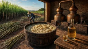 produção artesanal de cachaça